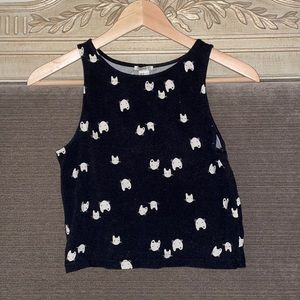 Cute cat top!